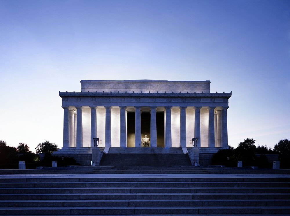 Lincoln Memorial. Original image from Carol M. Highsmith&rsquo;s America, Library of Congress collection. Digitally enhanced…