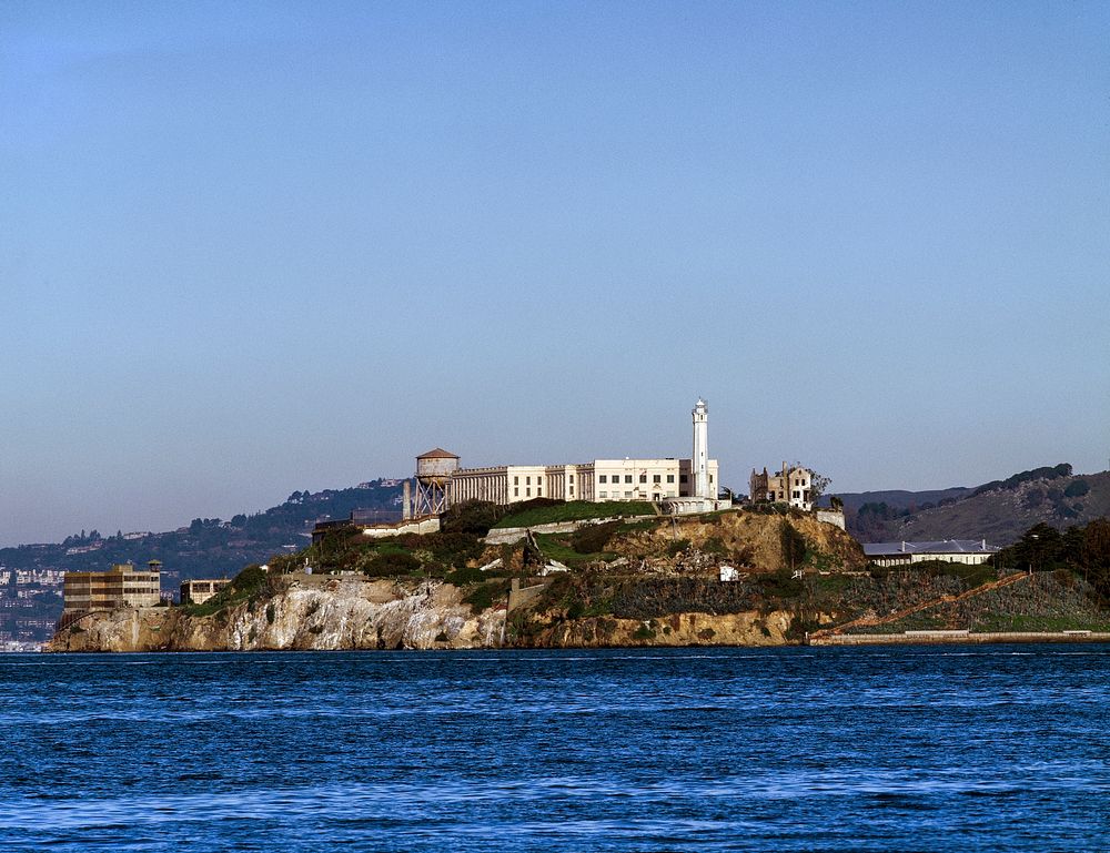 Alcatraz Island is an island located in the San Francisco Bay. Original image from Carol M. Highsmith&rsquo;s America…