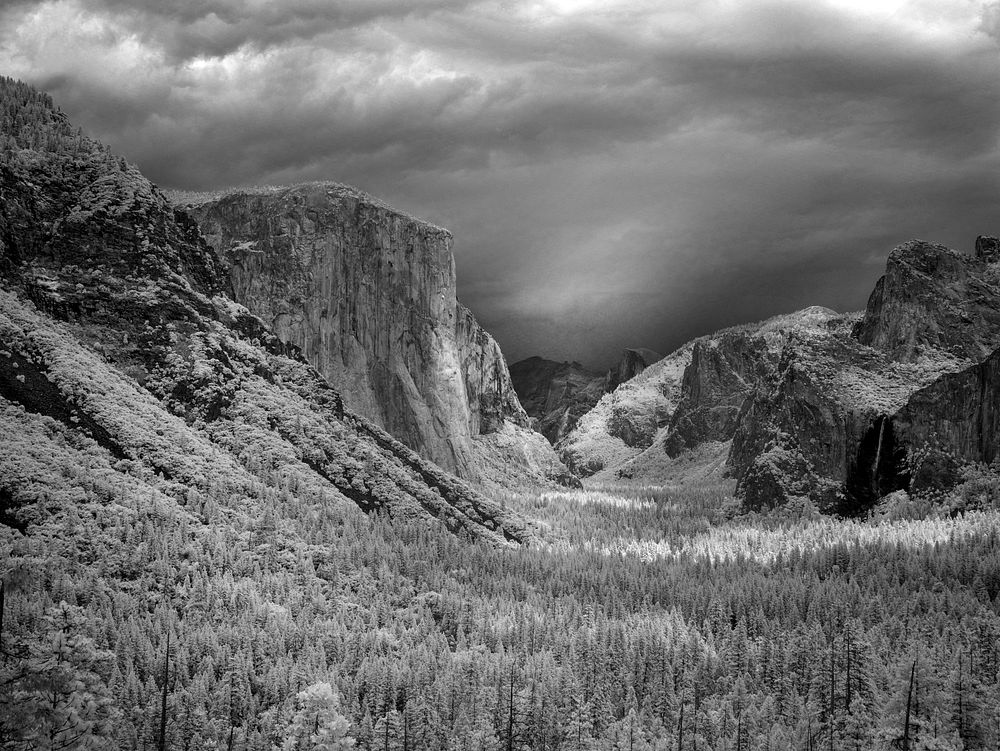 Yosemite National Park, USA. Original image from Carol M. Highsmith&rsquo;s America, Library of Congress collection.…