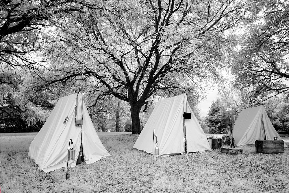 Texas Independence Day reenactment in Washington-on-the-Brazos, Texas State. Original image from Carol M. Highsmith&rsquo;s…