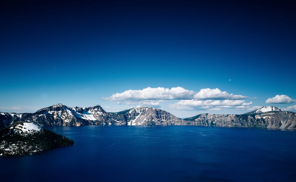 Crater Lake, Oregon. Original image from Carol M. Highsmith&rsquo;s America, Library of Congress collection. Digitally…