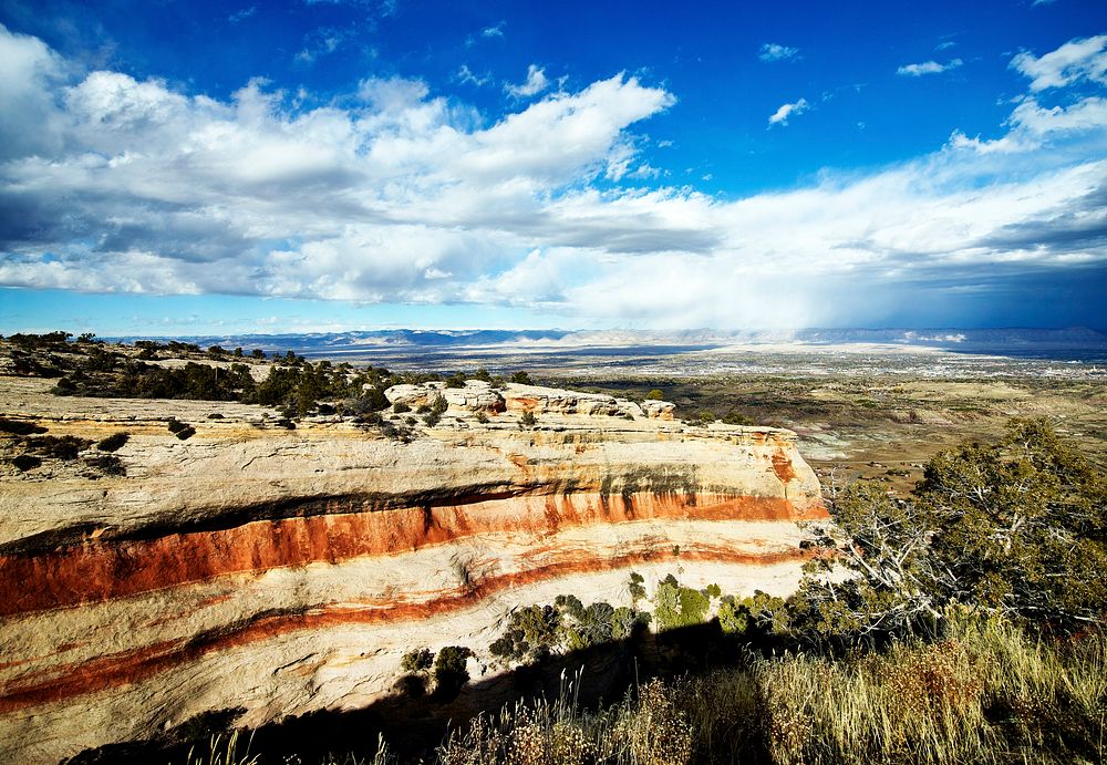 Scenery at Colorado National Monument, USA - Original image from Carol M. Highsmith&rsquo;s America, Library of Congress…