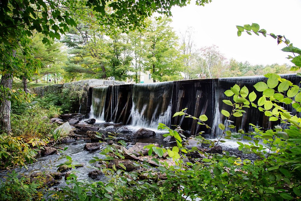 Falls of the Chocorua River in the unincorporated community of Chocorua, part of Tamworth, New Hampshire. Original image…