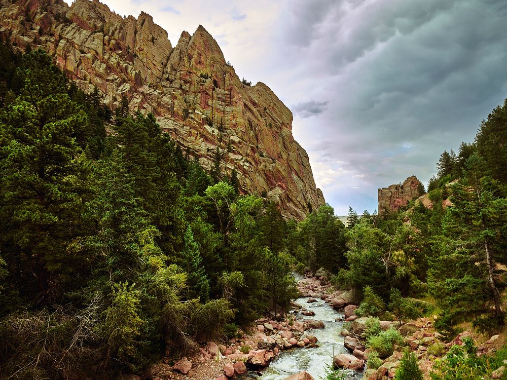 Stream in Eldorado Canyon State Park in Boulder County, Colorado - Original image from Carol M. Highsmith&rsquo;s America…