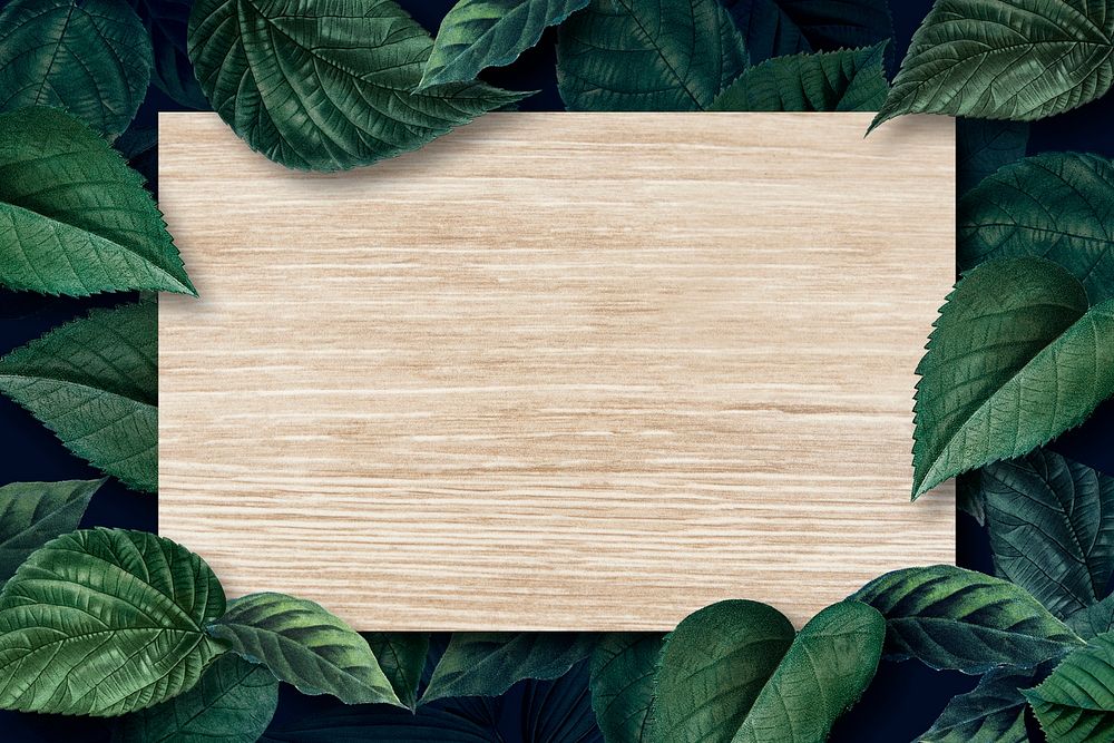 Blank wooden board on a metallic | Premium PSD - rawpixel