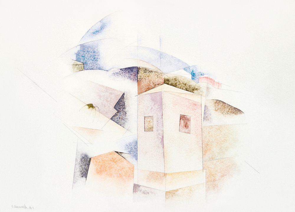Bermuda No. 4 (1917) painting in high resolution by Charles Demuth. Original from The MET Museum. Digitally enhanced by…