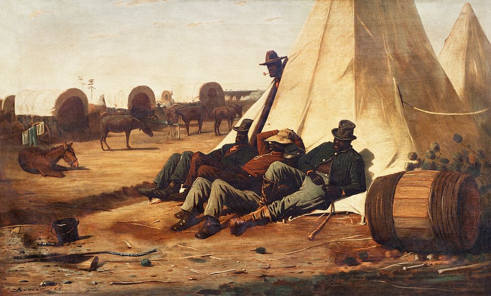 The Bright Side (1866) by Winslow Homer. Original from The Cleveland Museum of Art. Digitally enhanced by rawpixel.