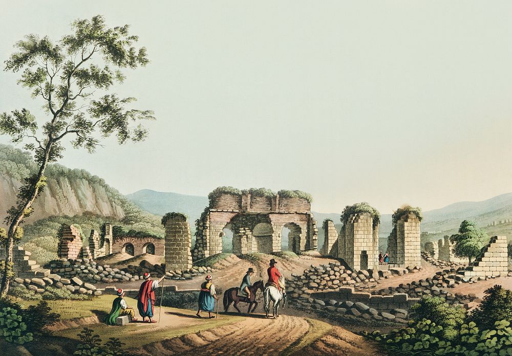 Ruins of the Temple of Diana at Ephesus from Views in the Ottoman Dominions, in Europe, in Asia, and some of the…