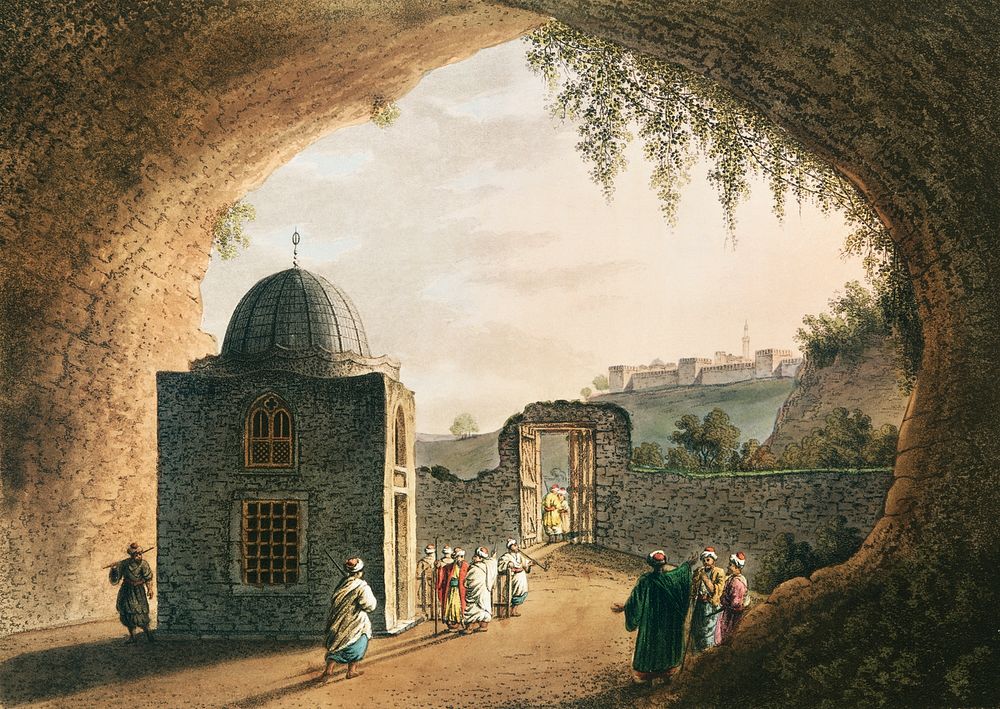 Tomb of Jeremiah from Views in the Ottoman Dominions, in Europe, in Asia, and some of the Mediterranean islands (1810)…