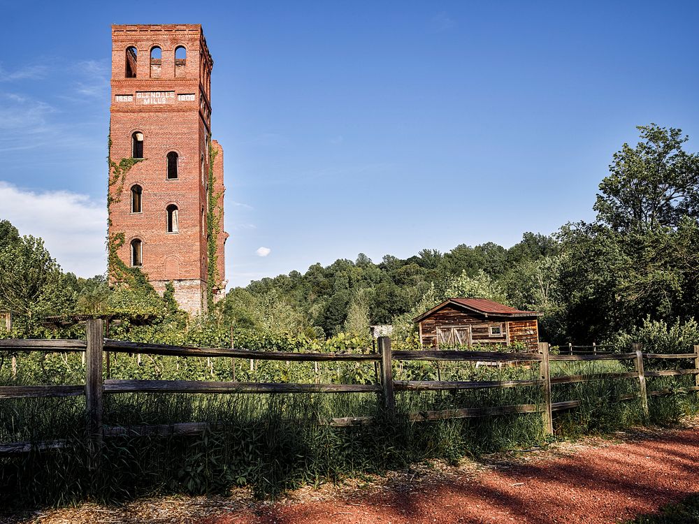 Glendale Mill on Lawson&rsquo;s Fork Creek in Spartanburg, South Carolina. Original image from Carol M. Highsmith&rsquo;s…