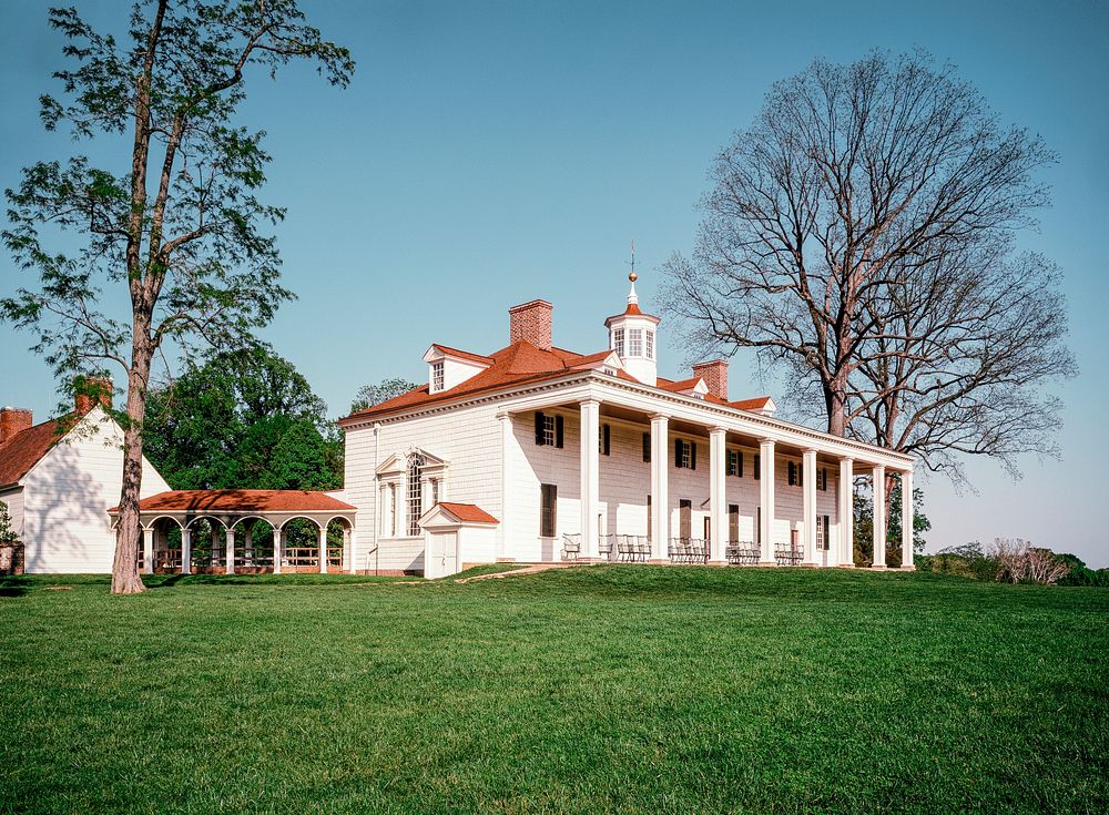 Mount Vernon plantation. Original image from Carol M. Highsmith&rsquo;s America, Library of Congress collection. Digitally…