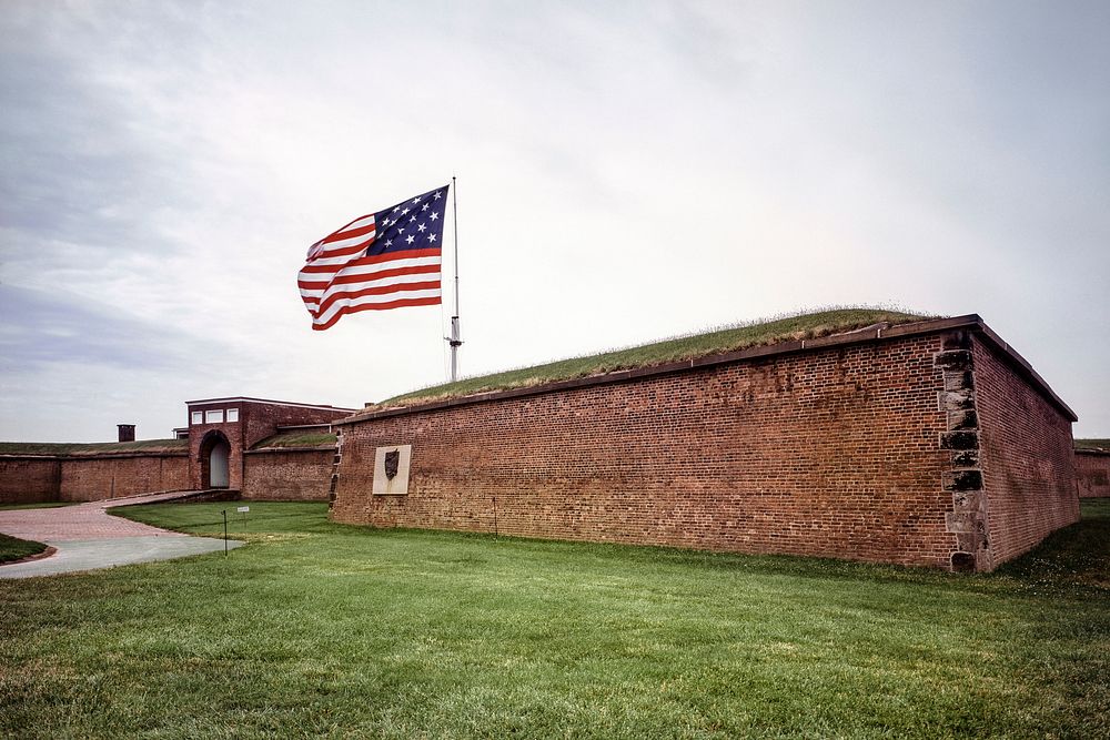 Fort McHenry, Baltimore, Maryland. Original image from Carol M. Highsmith&rsquo;s America, Library of Congress collection.…