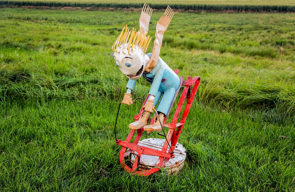 Porter Sculpture Park in South Dakota. Original image from Carol M. Highsmith&rsquo;s America, Library of Congress…