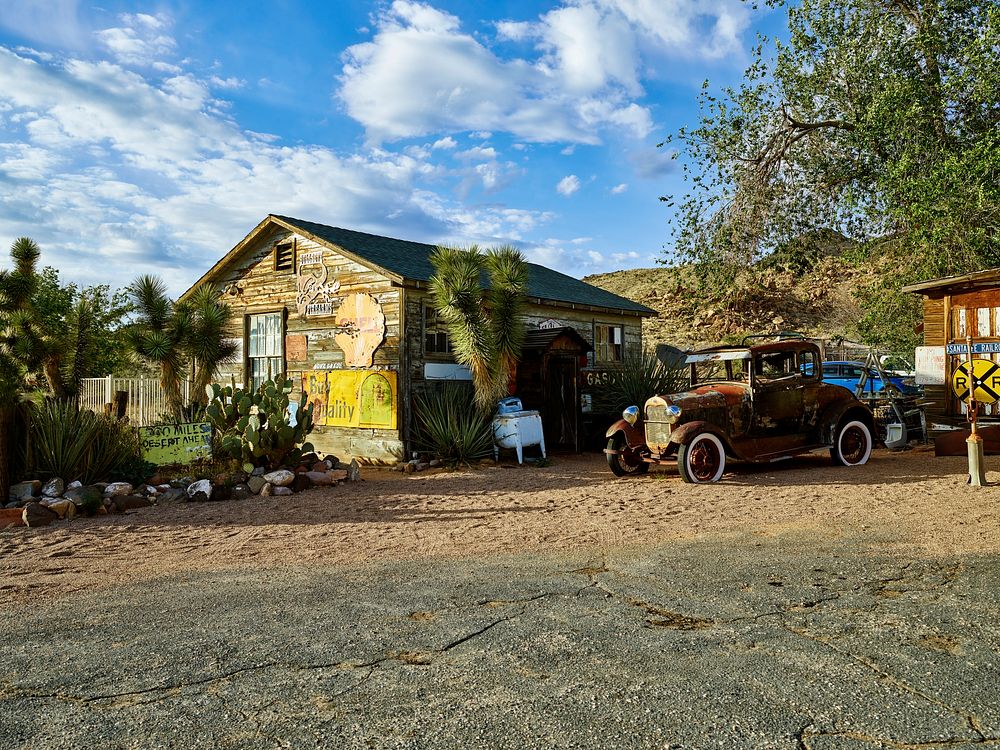 The old Hackberry General Store in  Hackberry, Arizona. Original image from Carol M. Highsmith&rsquo;s America, Library of…