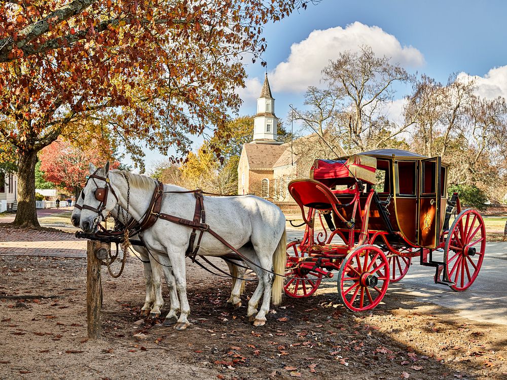 Colonial Williamsburg, the world's largest living-history museum in Williamsburg, Virginia. Original image from Carol M.…