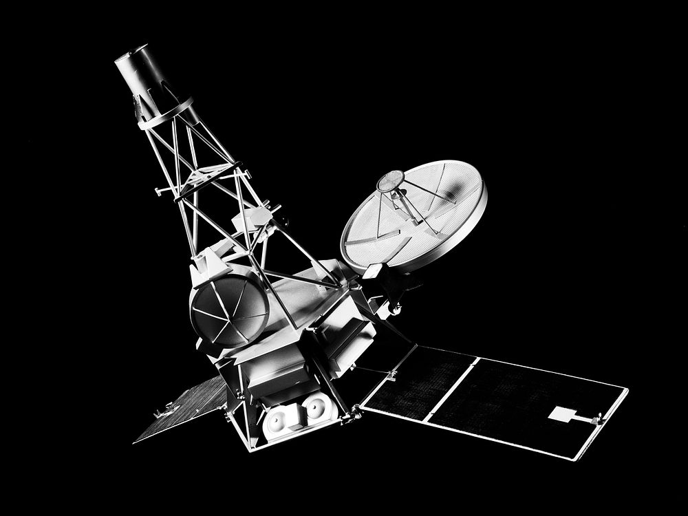 Mariner-C Spacecraft Model. Original from NASA. Digitally enhanced by rawpixel.