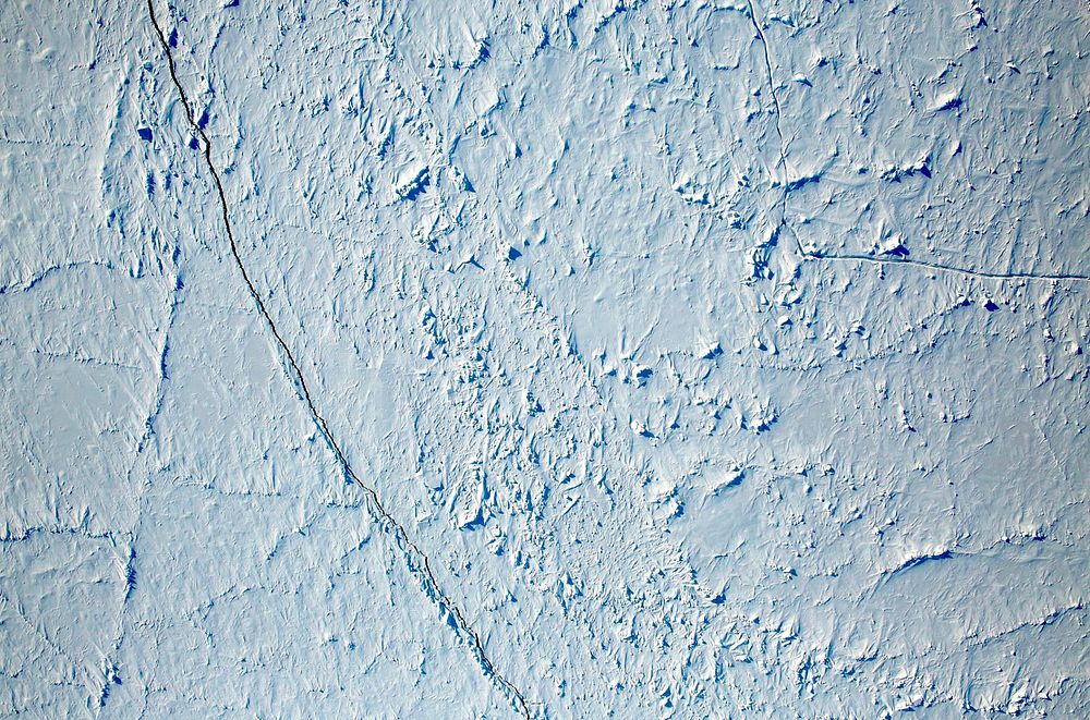 View of the North Pole. Original from NASA. Digitally enhanced by rawpixel.