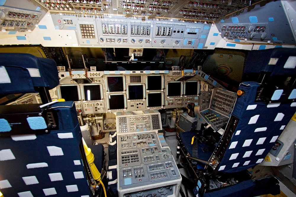 In Orbiter Processing Facility Bay 2 at NASA&rsquo;s Kennedy Space Center in Florida, the space shuttle Endeavour's flight…