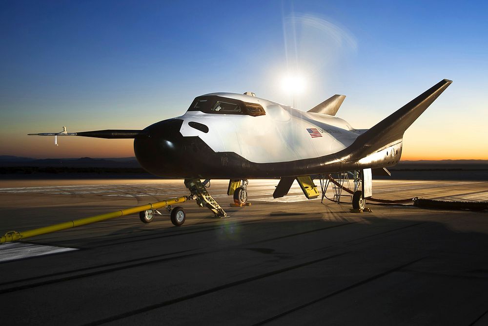The Sierra Nevada Corporation, or SNC, Dream Chaser flight vehicle is prepared for 60 mile per hour tow tests on taxi and…