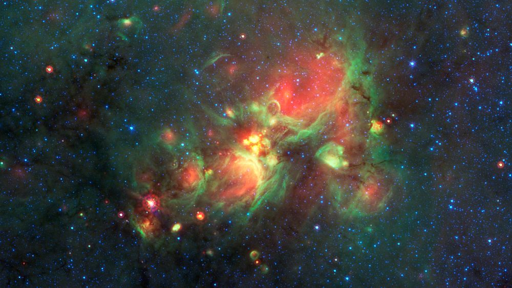Finding Yellowballs in our Milky Way. Original from NASA. Digitally enhanced by rawpixel.