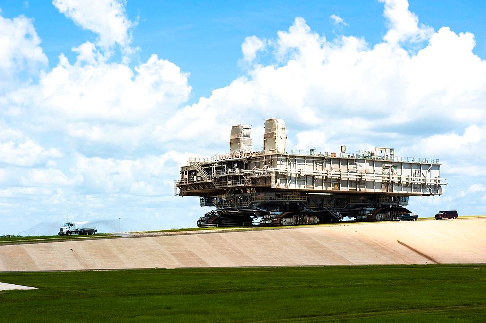 Mobile Launcher Platform-3, which supported space shuttle Atlantis for its final flight to the International Space Station…