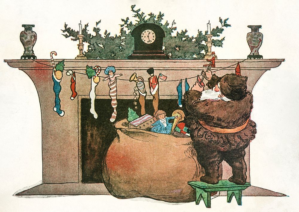He spoke not a word, but went straight to his work by Jessie Wilcox Smith (1863-1935). Original from The New York Public…