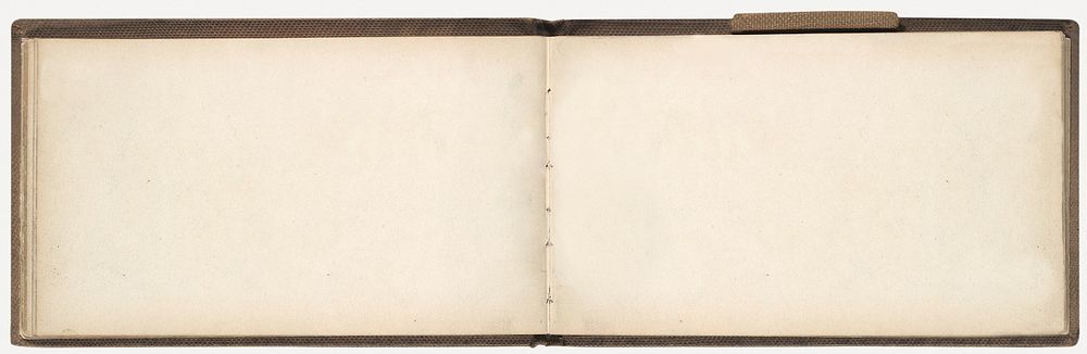Blank beige scrapbook, remixed from the artworks by Gustave Caillebotte
