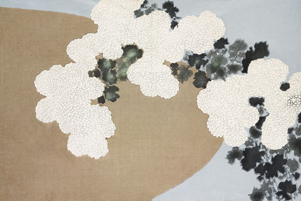 Blossom from Momoyogusa&ndash;Flowers of a Hundred Generations (1909) by Kamisaka Sekka. Original from the The New York…