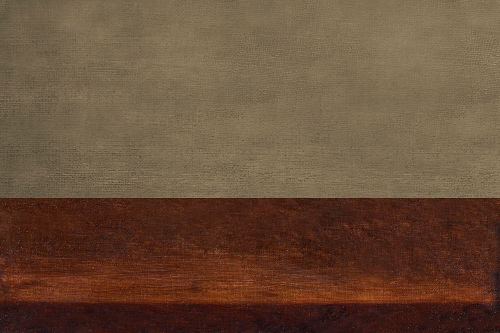 Vintage wood wall shelf on textured canvas background design resource