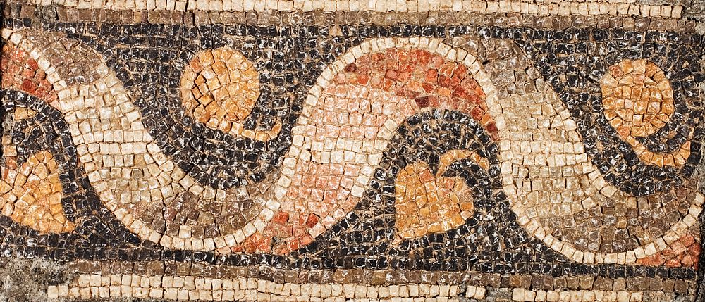 Mosaic during the 5th century. Original from the Los Angeles County Museum of Art. Digitally enhanced by rawpixel.