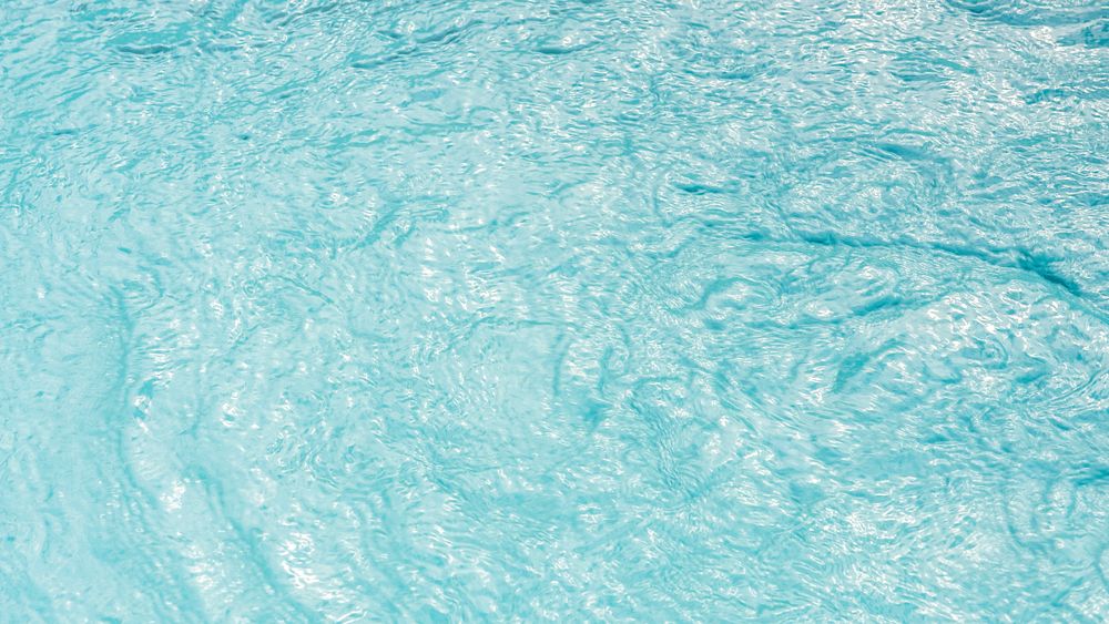 Abstract tile pattern in a swimming pool