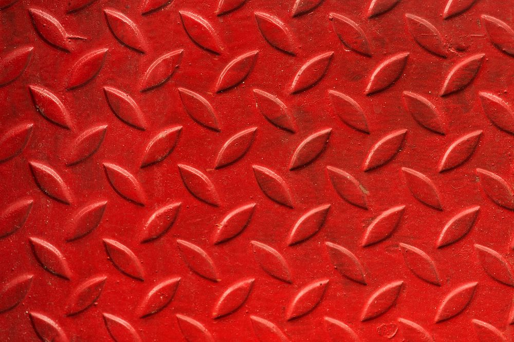 Red metal textured background
