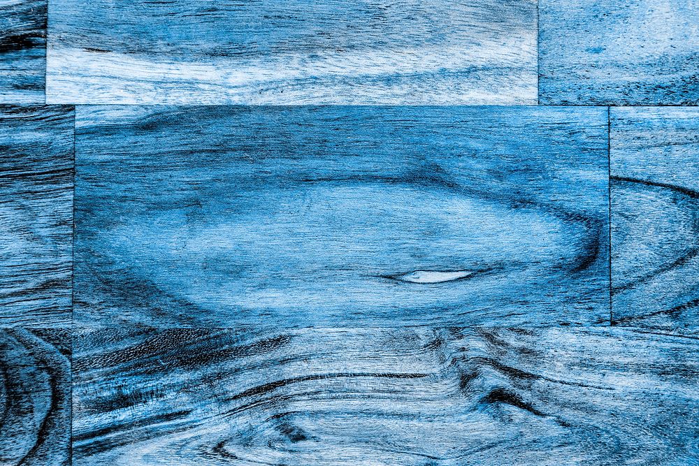 Blue wooden patterned texture background 