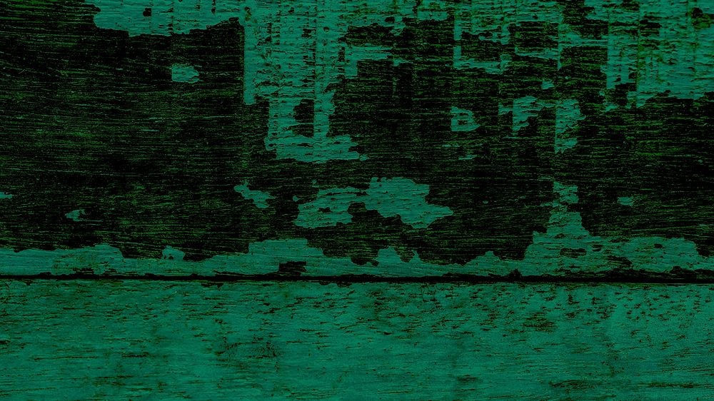 Old green painted wood texture