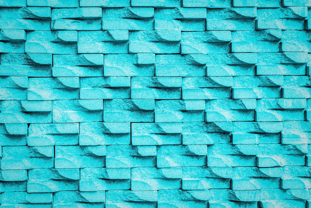 Light blue brick patterned Background
