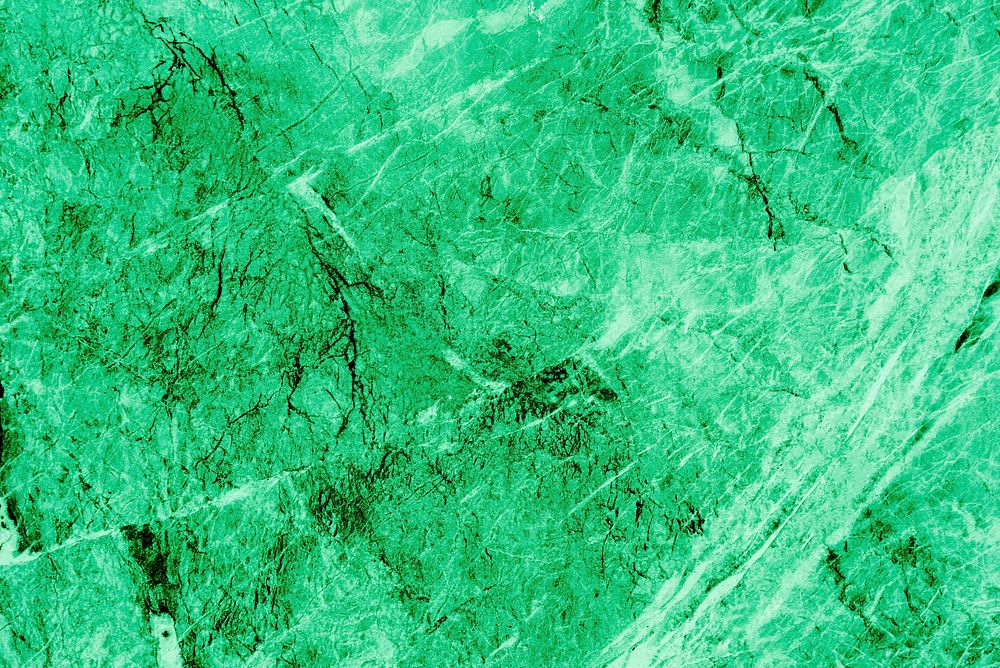 Blank green marble textured black wallpaper background