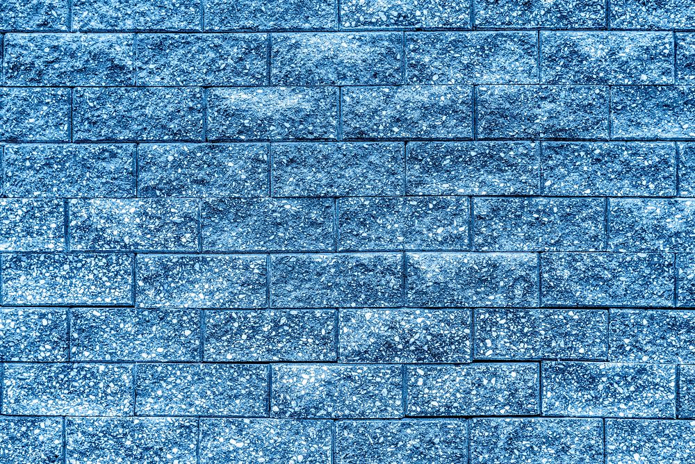 Shiny blue brick textured Background