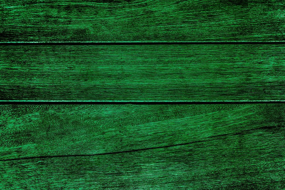 Green painted wooden surface texture