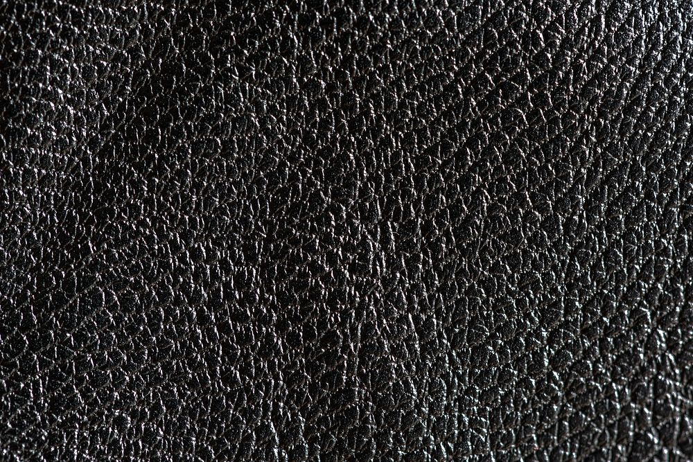 Black rough leather textured background