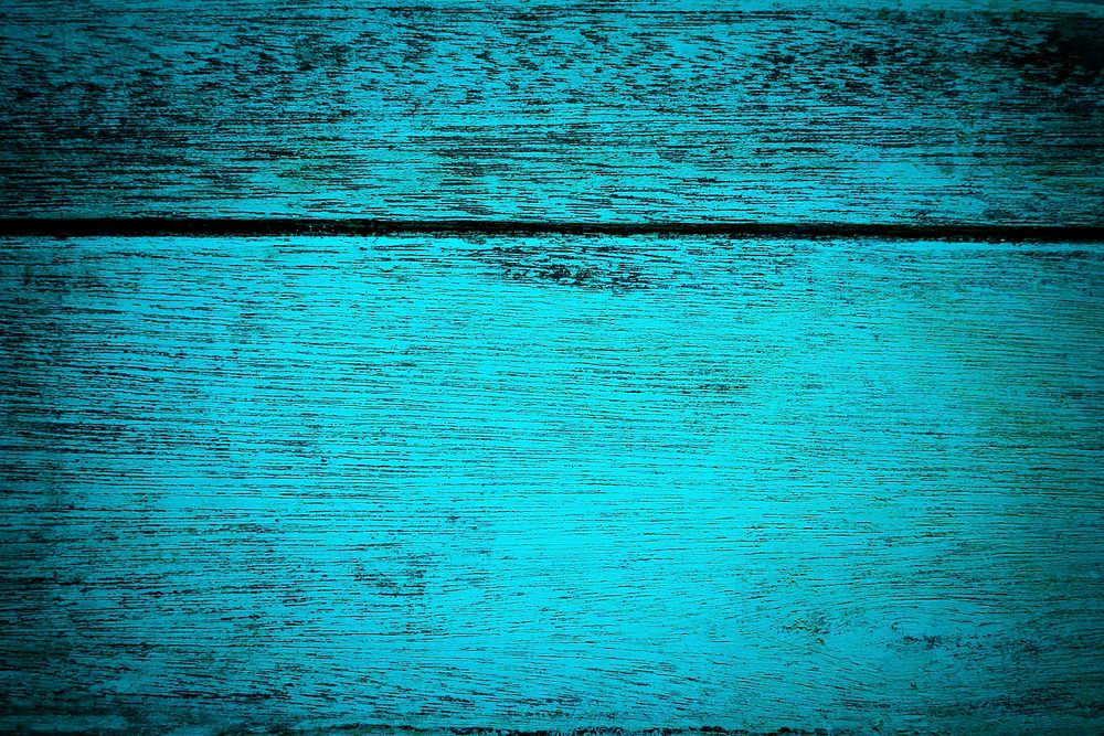 Rustic turquoise wooden textured background