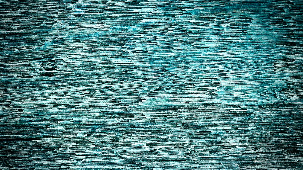 Turquoise coarse weathered wood texture background