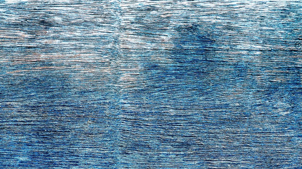 Blue wood rough texture wallpaper