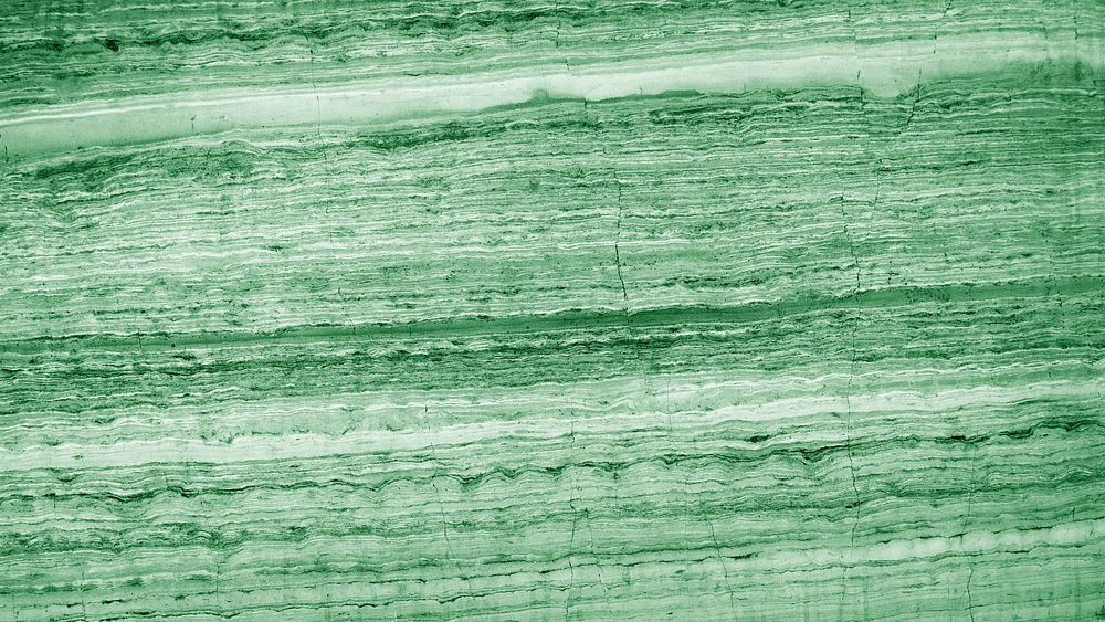 Blank green marble textured banner background