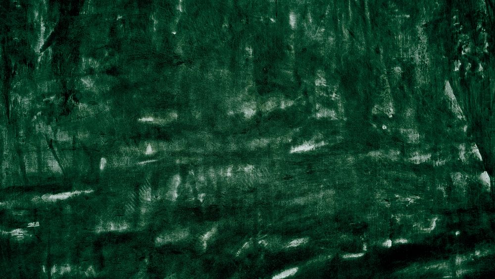 Dark green paint textured wallpaper banner background