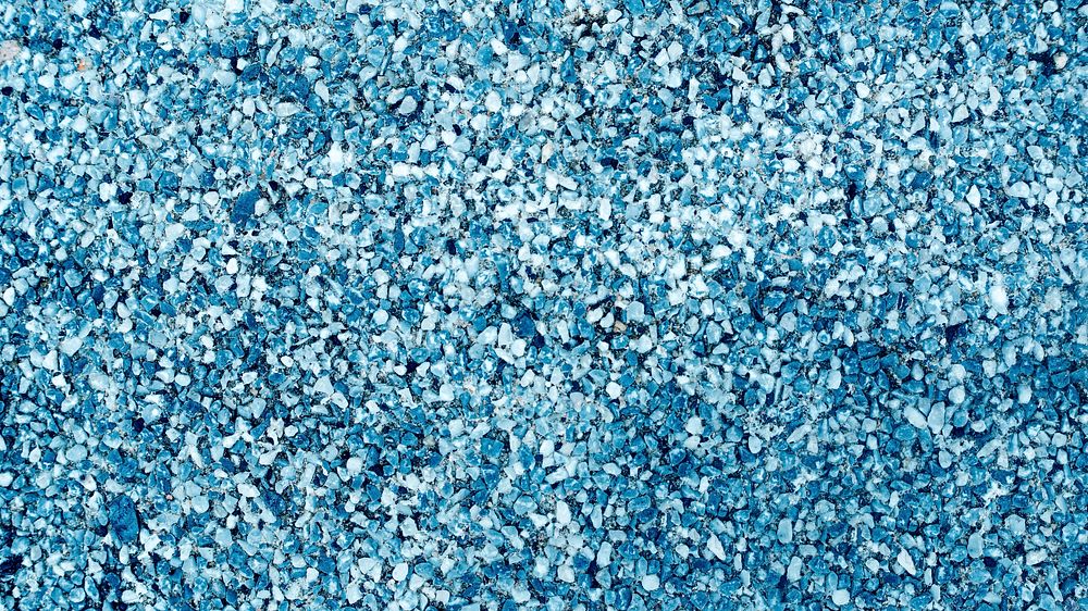 Blue white gravel texture background
