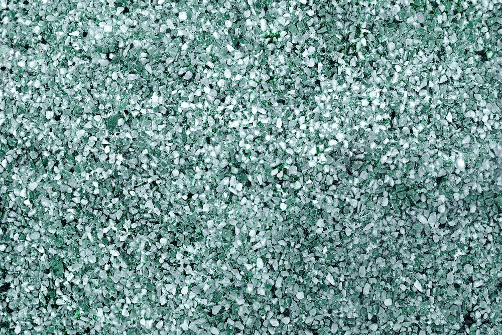 Emerald green gravel textured wallpaper background image