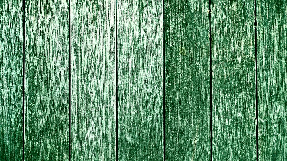 Pale green plank wood background