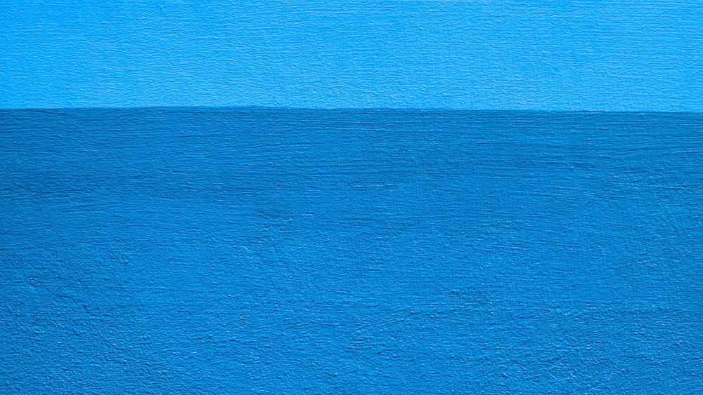 Blue two tone wall texture background image