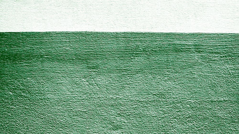 Two tone green blank cement textured banner background