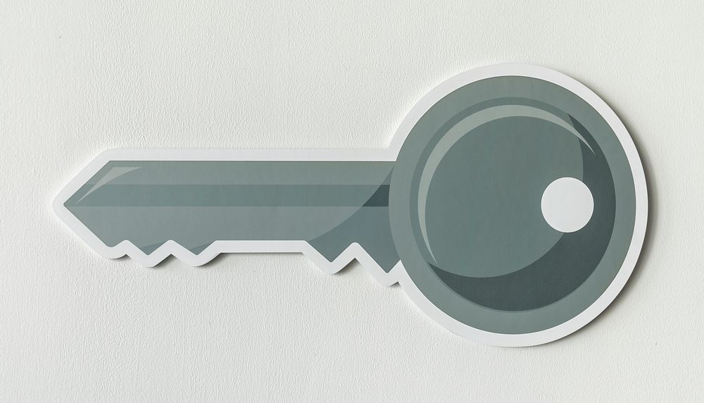 Key security access icon symbol